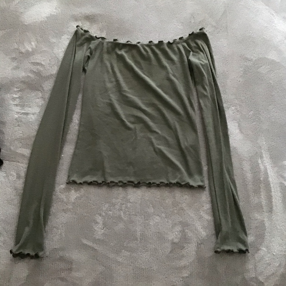 Hollister off the shoulder top